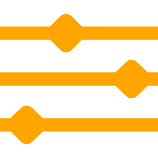 Orange Timeline Icon