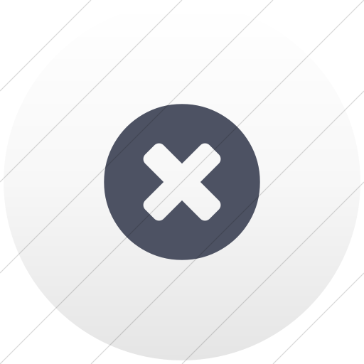 Flat Circle Blue Gray On White Gradient Bootstrap Font