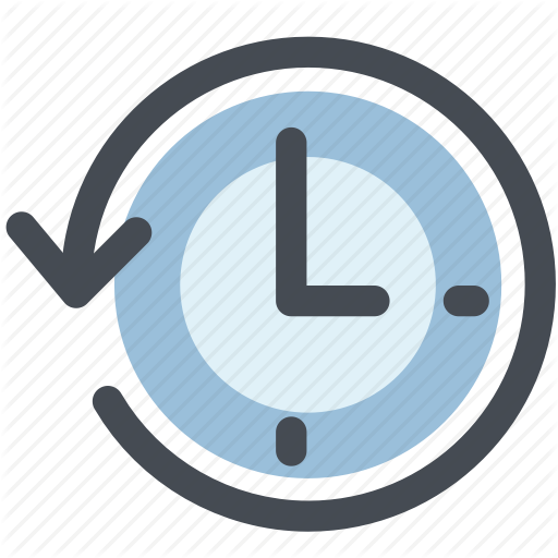 Clock, Counterclockwise, History, Move, Time, Timing Icon
