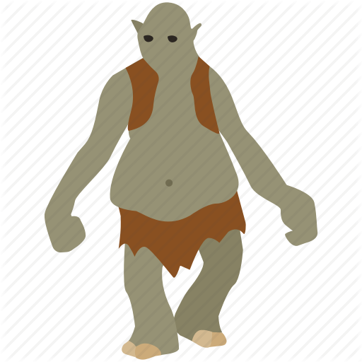 Fantasy, Folklore, Giant, Monster, Ogre, Troll Icon