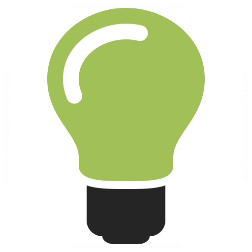 Lightbulb On Icon Iconexperience