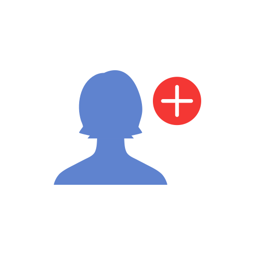 Add, Plus, New, User Icon
