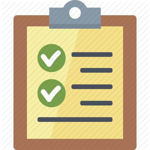 Check Mark, Checklist, To Do List Icon
