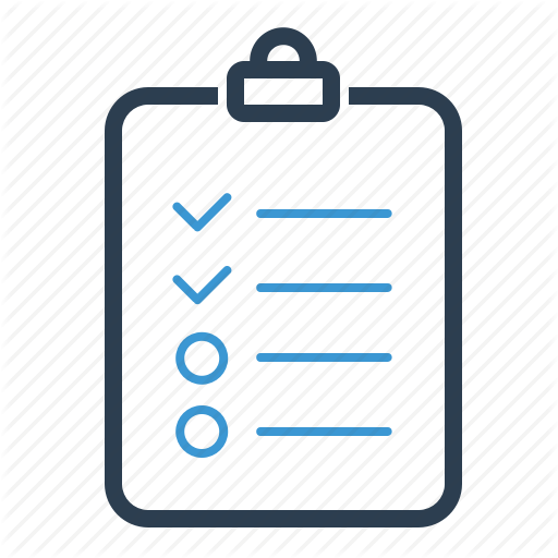 Checklist, Clipboard, Tasks, Todo List Icon