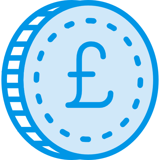 Pound, Money, Euro, Conversion, Uk, Currency, To Icon