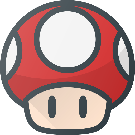 Video, Game, Play, Toad, Mushroom, Mario Icon Free Of Free Set