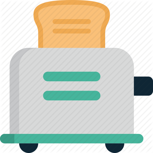 Bread, Food, Toast, Toaster, Toster Icon