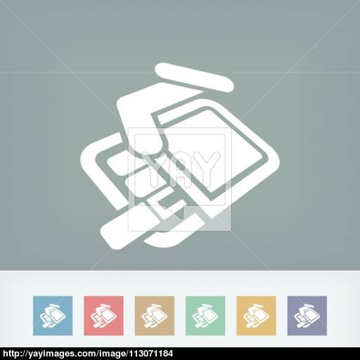 Pack Of Cigarettes Icon Vector