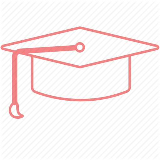 College, Education, Graduate, Graduation, Mortarboard, Outline Icon