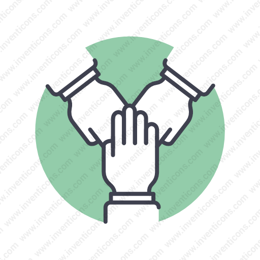 Download Teamwork,partnership,working Together Icon Inventicons