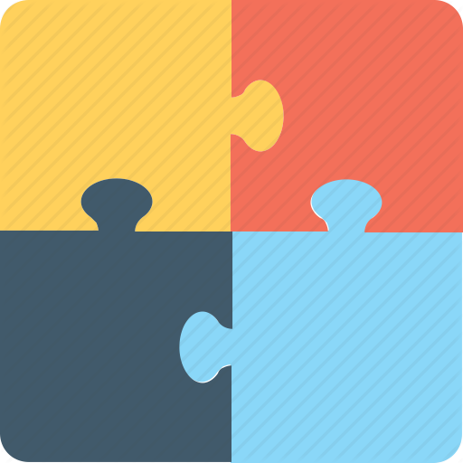 Jigsaw, Puzzle, Solution, Strategy, Together Icon