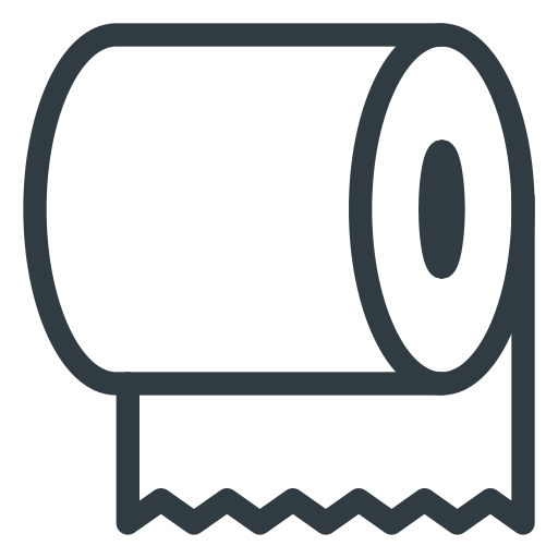 Holyday, Halloween, Trick, Treat, Toilet, Paper Icon Free