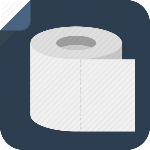Paper, Toilet, Toilet Paper Icon