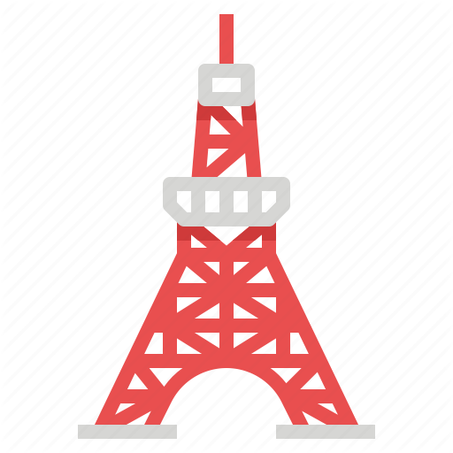 Japan, Landmark, Tokyo, Tower Icon