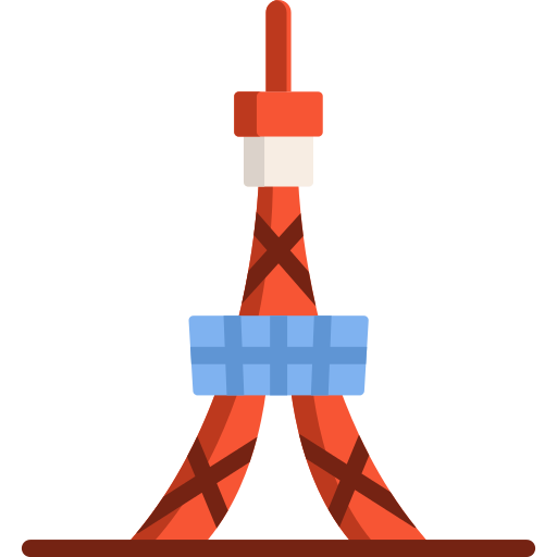 Tokyo Tower Japan Png Icon