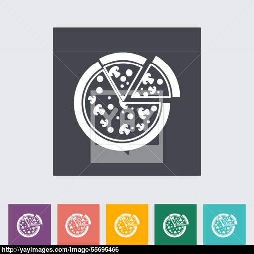 Pizza Icon Vector