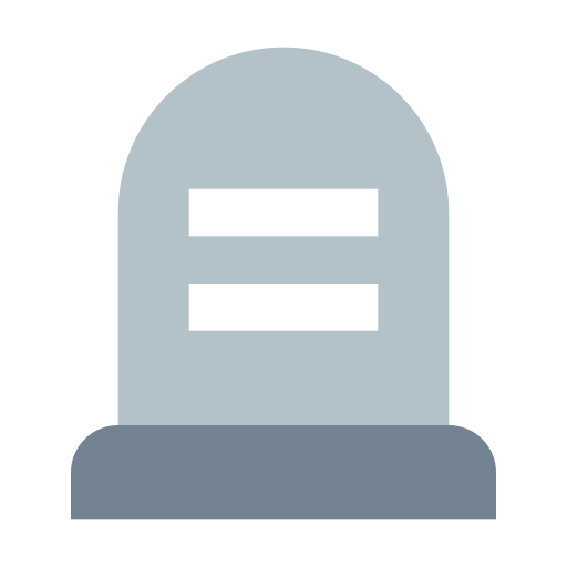 Cemetery, Grave, Halloween, Tomb Icon Free Of Materia Flat
