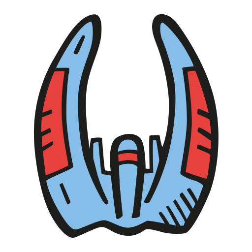 Cylon Raider Icon Free Space Iconset Good Stuff No Nonsense