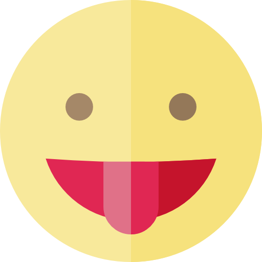 Emoticons, Emoji, Feelings, Smileys, Tongue Icon