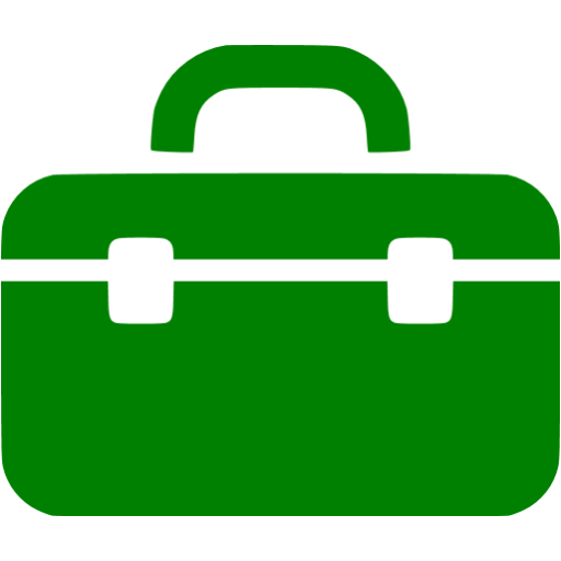 Green Tool Box Icon