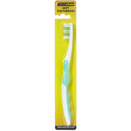 Zzz Black Gold Toothbrush Soft