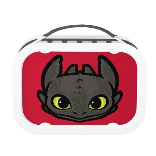 Toothless Head Icon Lunch Box Interesting Pins