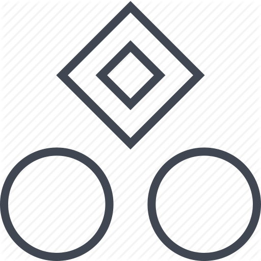 Cube, Dots, Top, Two Icon