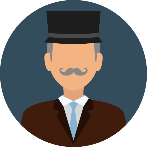 Gentleman, Hat, Top Hat, Fashion, Mustache, Costume Icon