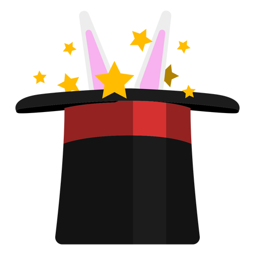 Rabbit In Magician Hat Icon
