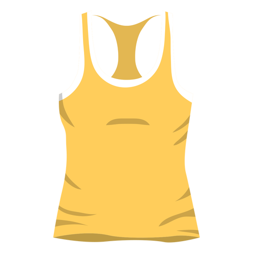 Yellow Men Tank Top Icon