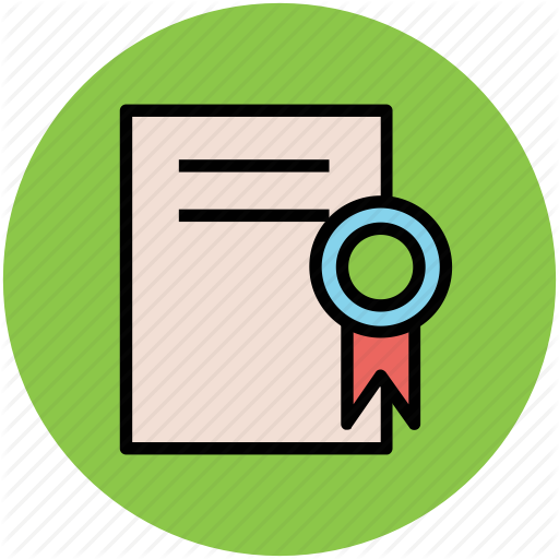 Achievement, Badge Award, Certificate, Degree, Diploma, Top Rated Icon