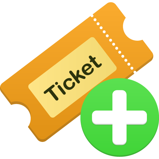 Ticket Add Icon