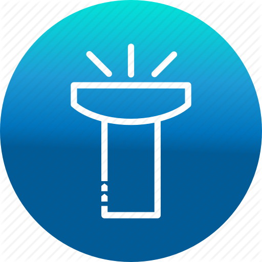 Energy, Idea, L Light, Torch Icon