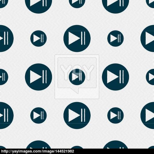 Tornado Icon Seamless Abstract Background With Geometric Shapes