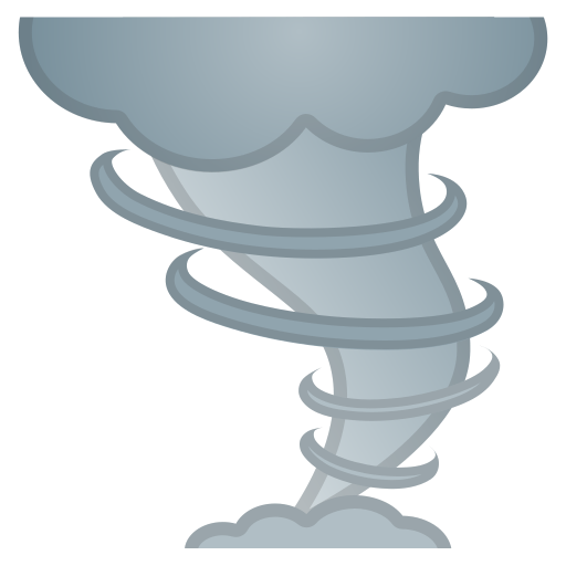 Tornado Icon Free Of Noto Emoji Travel Places Icons