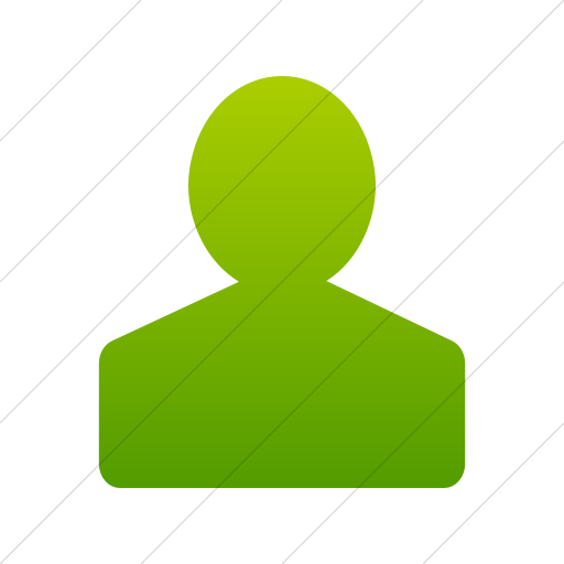 Simple Green Gradient Foundation Torso Icon