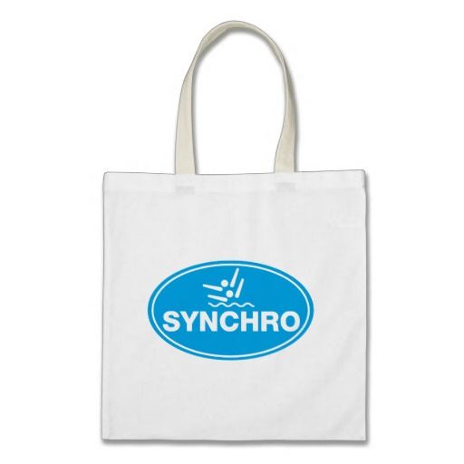 Tote Bag Synchronized Swimming Icon