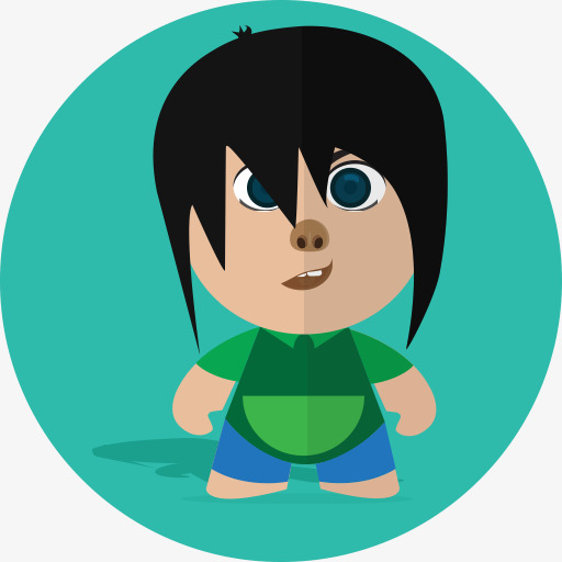 Cartoon Lonely Boy Icon, Cartoon Clipart, Boy Clipart, Avatar Png