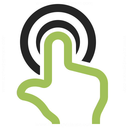 Hand Touch Icon Iconexperience
