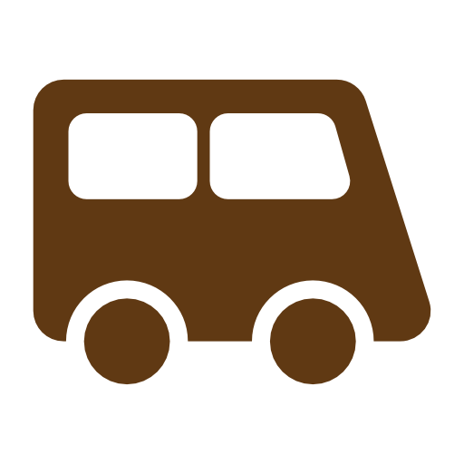 Solid, Travel, Tourism, Bus, Transport, Vehicles Icon Free