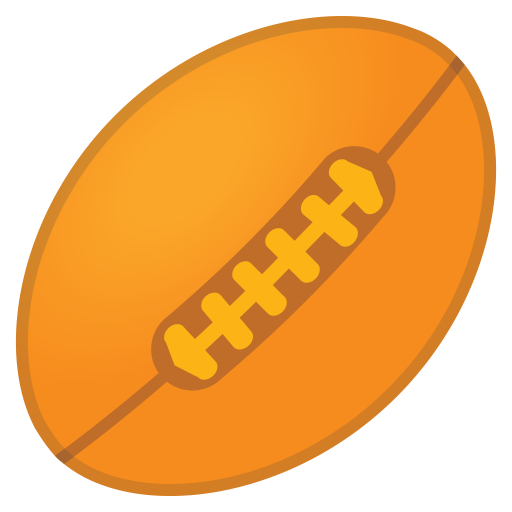 Rugby Football Icon Noto Emoji Activities Iconset Google