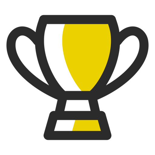 Sports Trophy Colored Stroke Icon