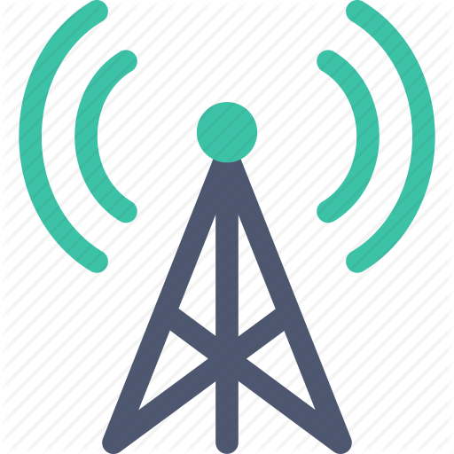 Radio, Station, Tower Icon