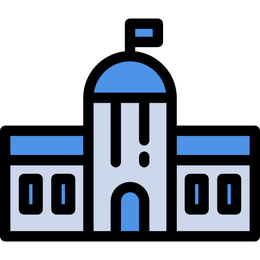 Buildings City Hall Flat Icon