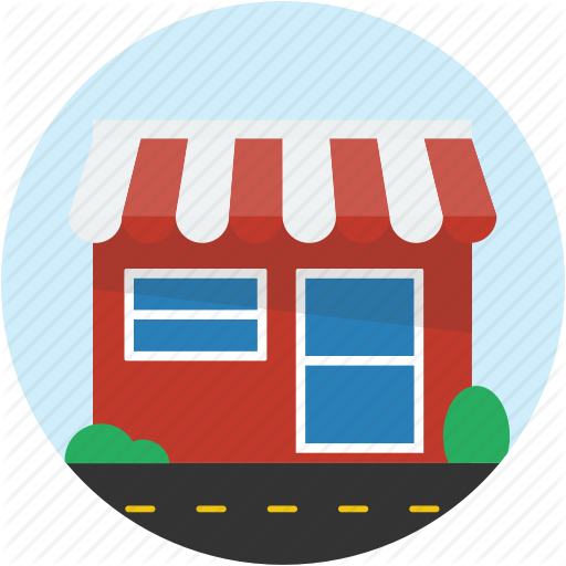 Circle, Landscape, Market, Scenery, Town Icon