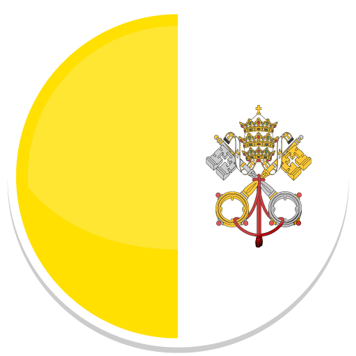 Vatican City Icon Round World Flags Iconset Custom Icon Design