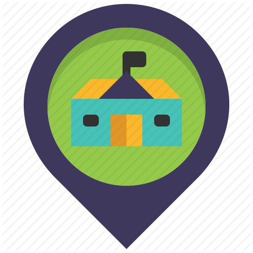Hall, House, Location, Map, Mayor, Pin, Town Icon