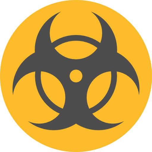 Danger, Hazard, Signs, Signaling, Miscellaneous, Biohazard, Toxic Icon