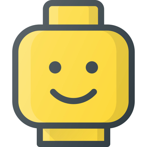 Lego, Figure, Head, Smile, Toy Icon Free Of Free Set Color Outline