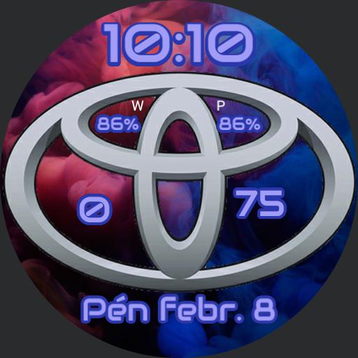 Toyota Digital Watch For G Watch R